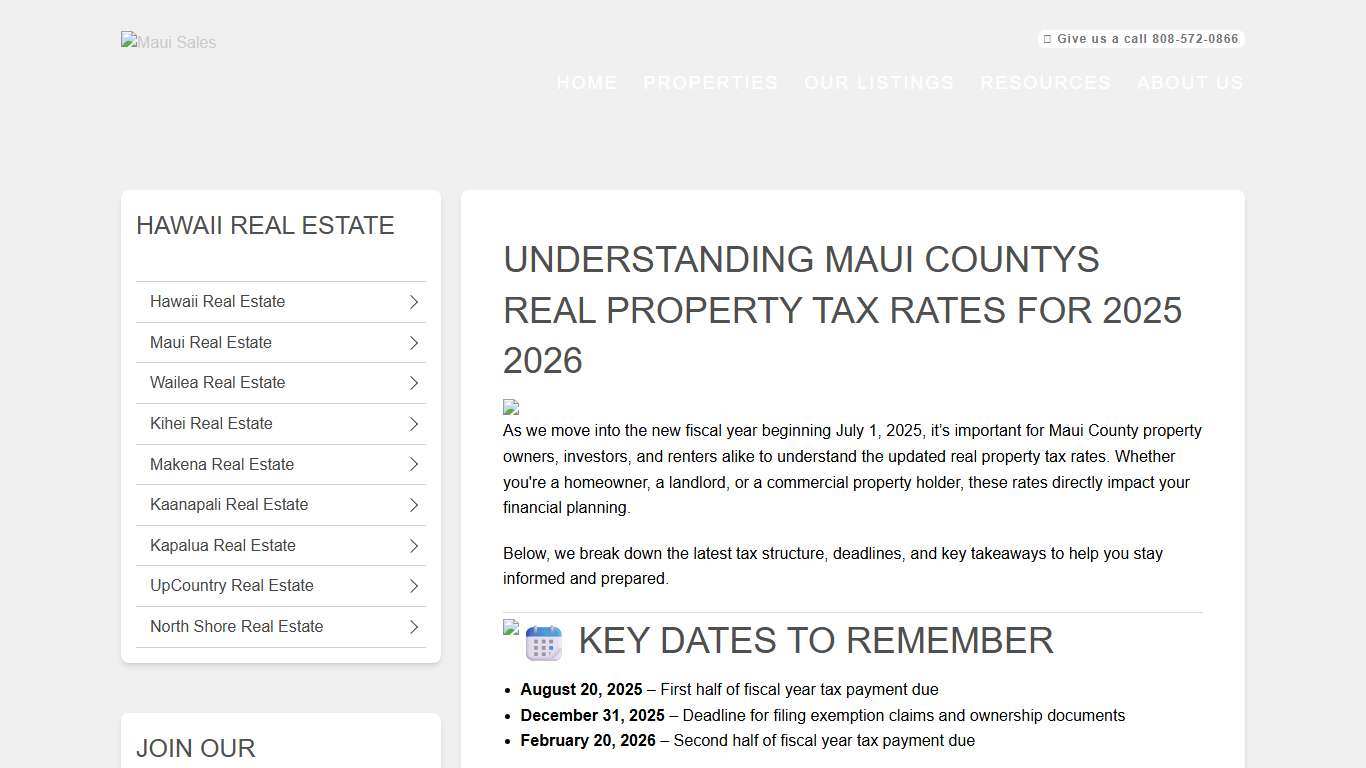 Maui Real Estate - The Smith Team - Coldwell Banker Island Properties